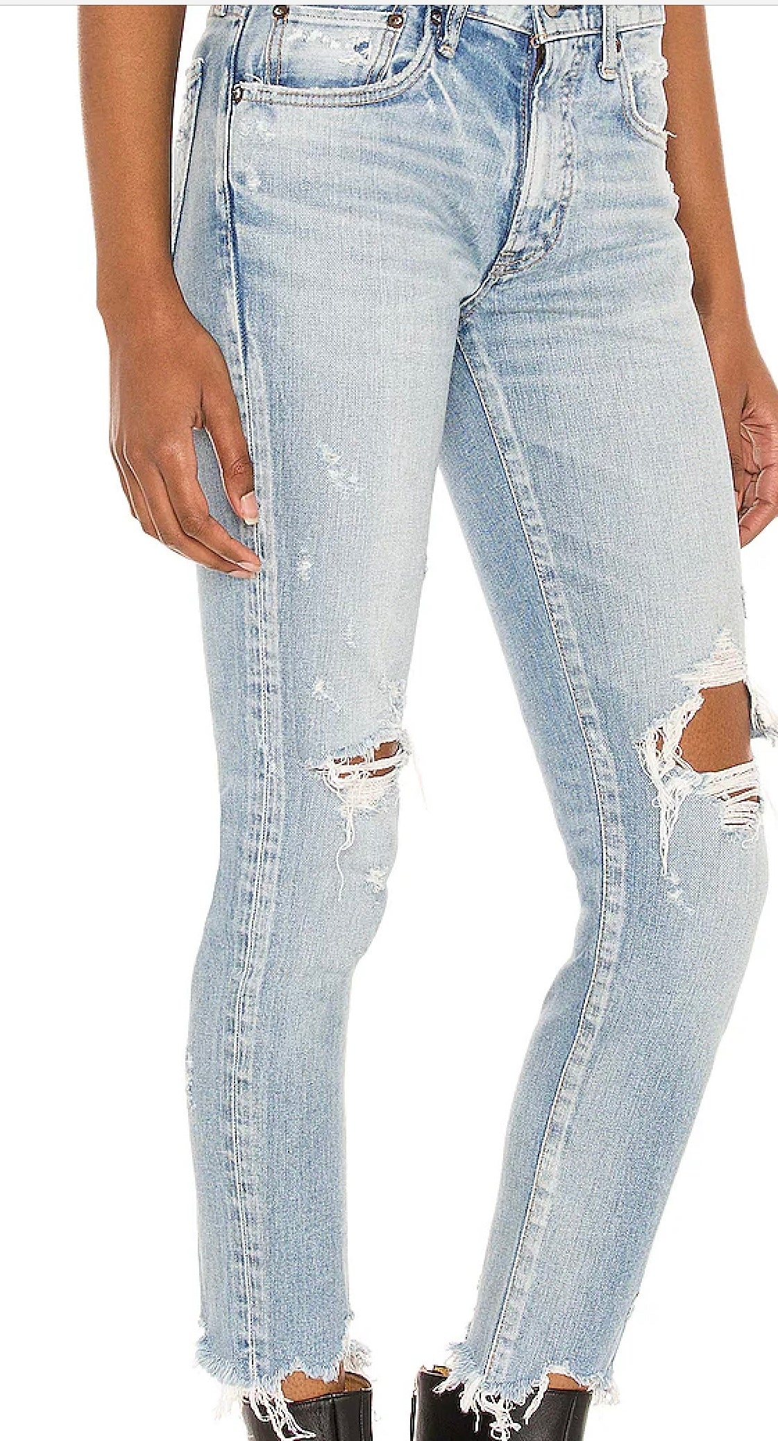 Moussy Altawoods Skinny
Color: Light Blue size 26