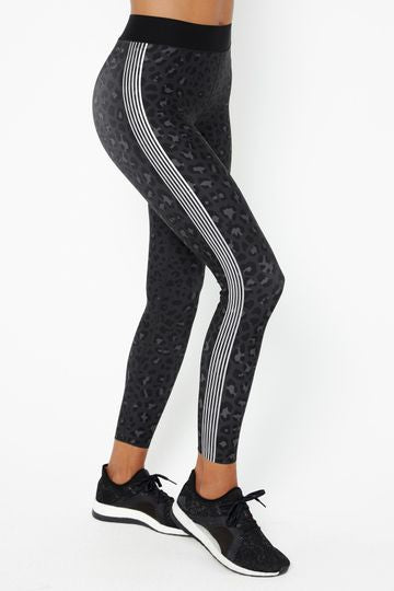 ULTRACOR Amina Six Stripe Legging, XSMALL