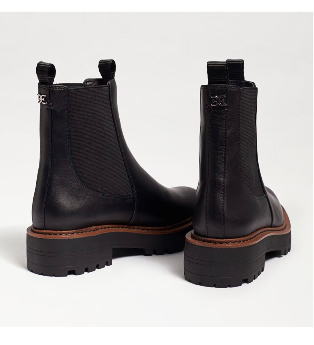 SAM EDELMAN WATERPROOF LAGUNA CHELSEA BOOT, SIZE 8 available in Black