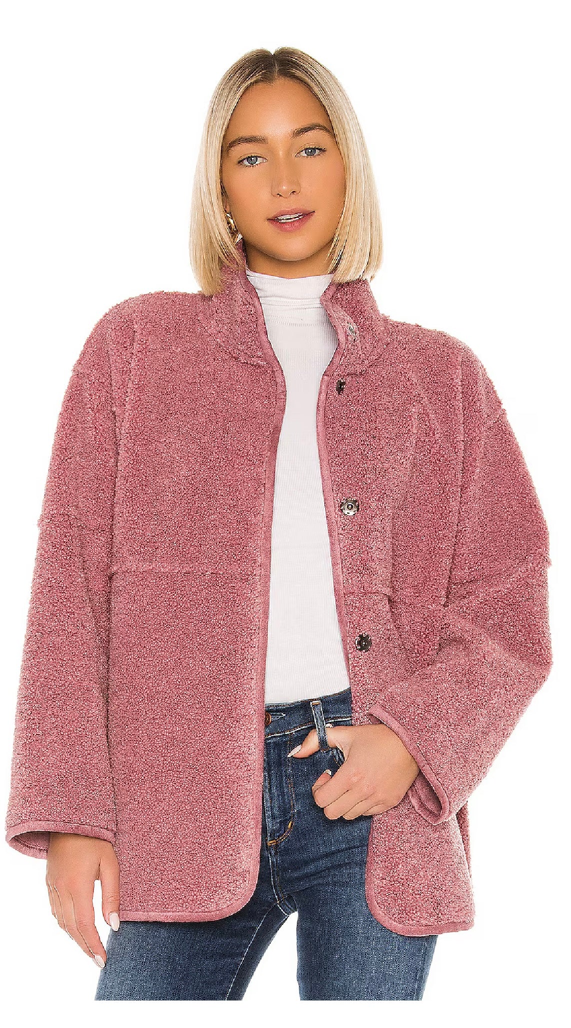 VELVET Albany Lux Sherpa Reversible Jacket
