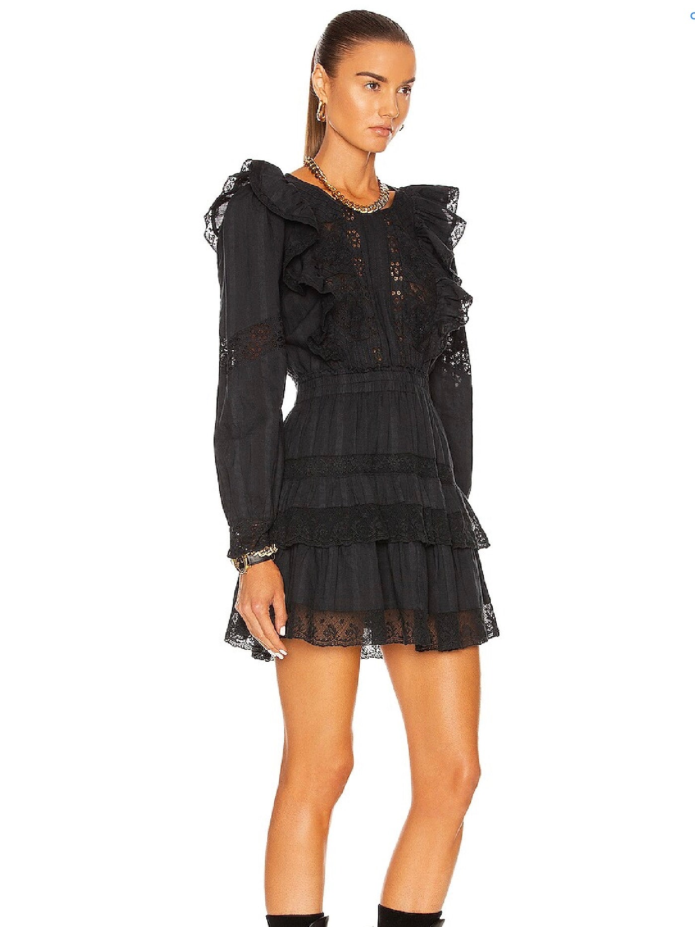 LOVESHACKFANCY Santorini Dress, SMALL