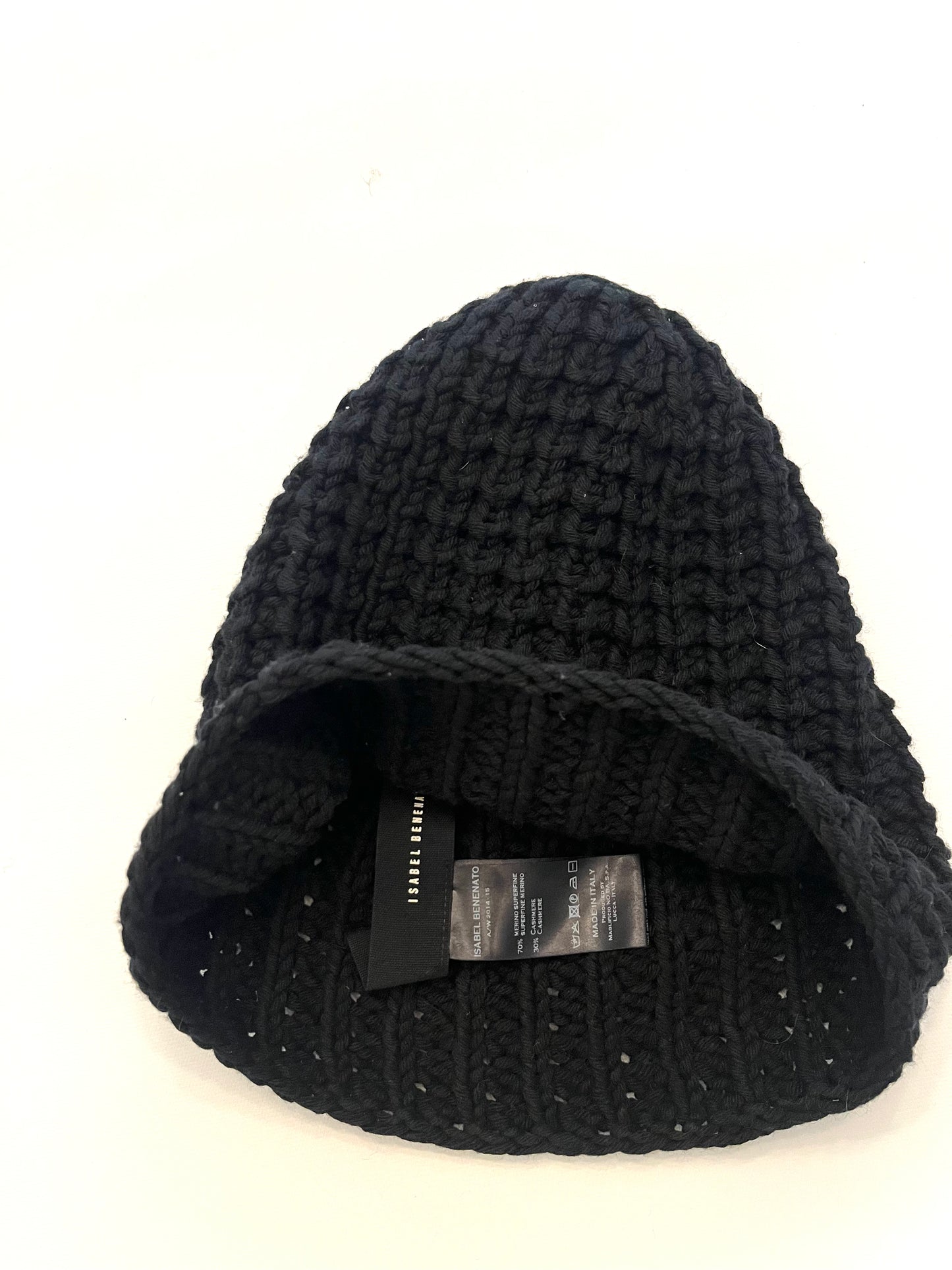Isabel Benenato ribbed-knit beanie