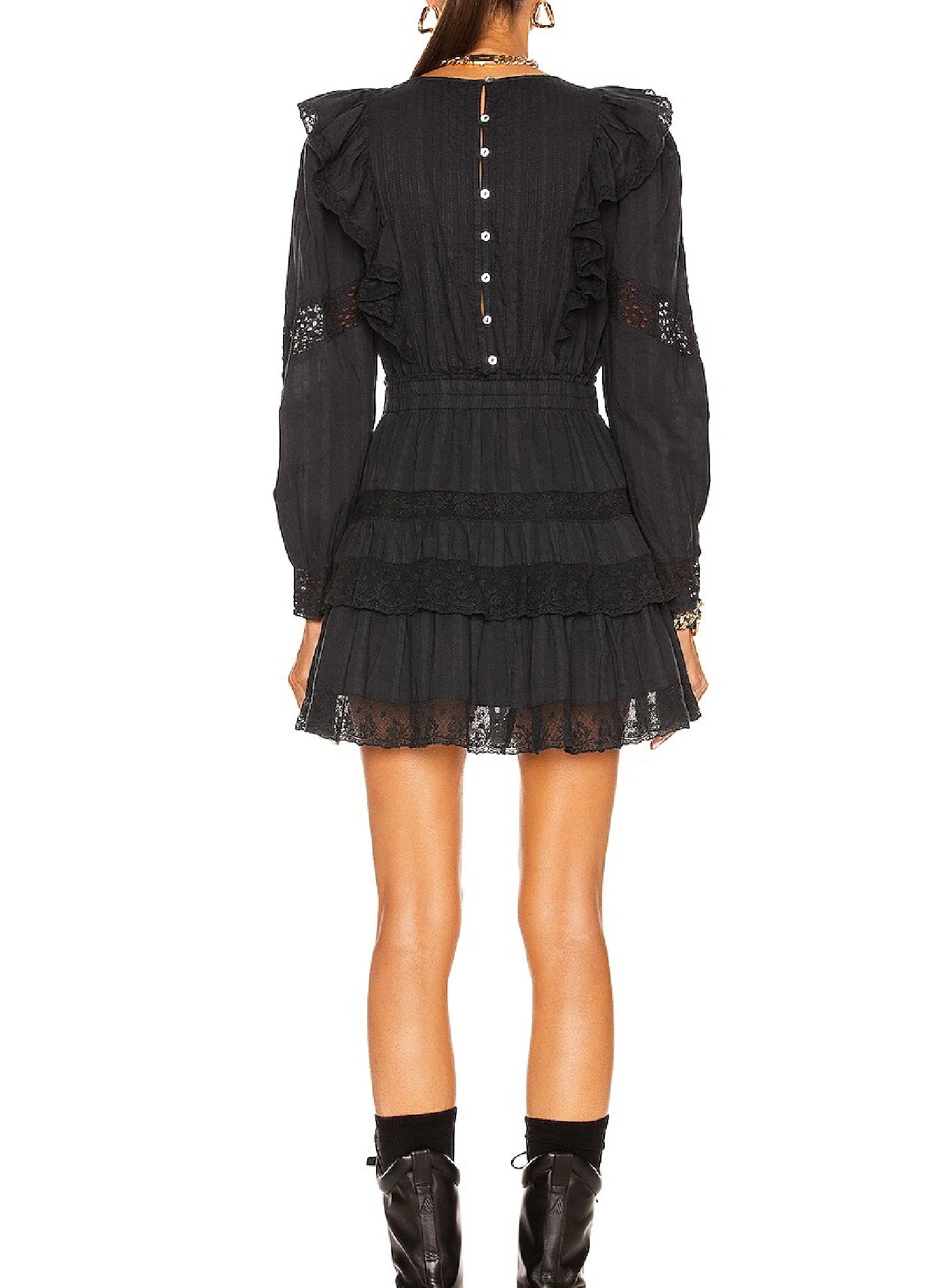 LOVESHACKFANCY Santorini Dress, SMALL