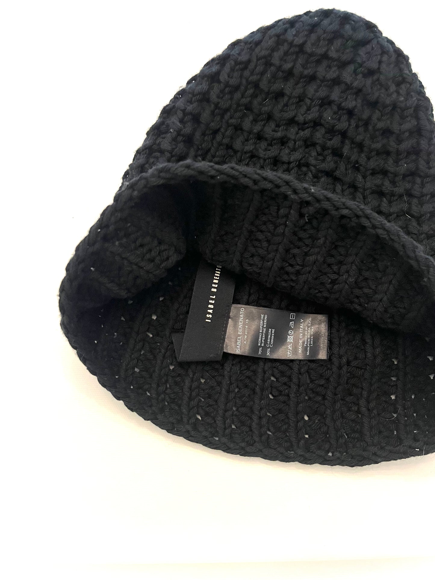 Isabel Benenato ribbed-knit beanie