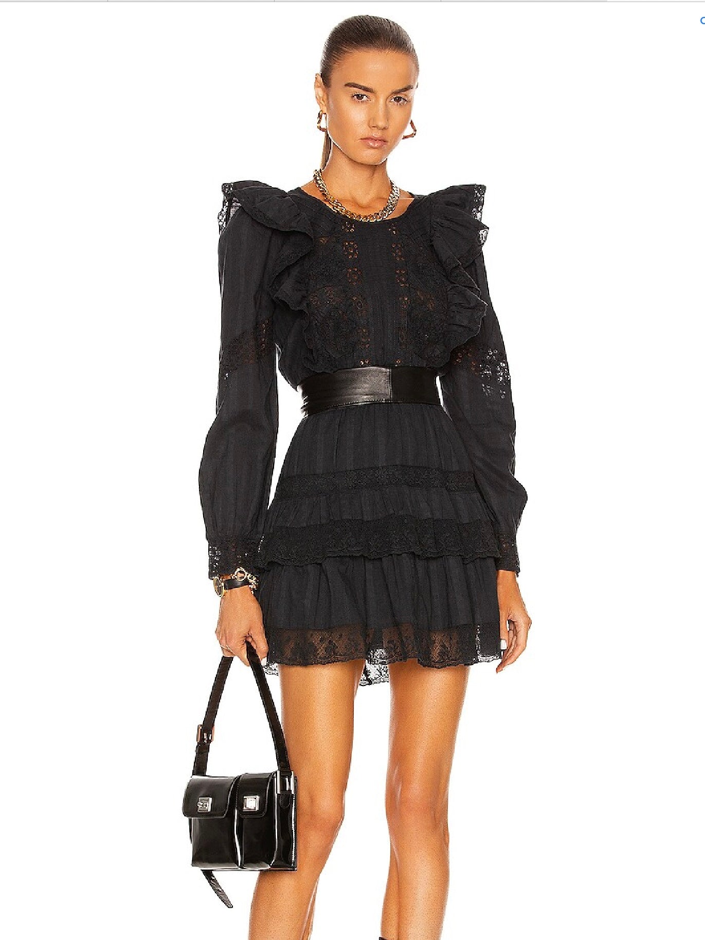 LOVESHACKFANCY Santorini Dress, SMALL