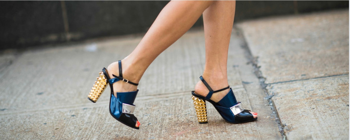 Fendi Colibri Leather Sandals, Size 38
