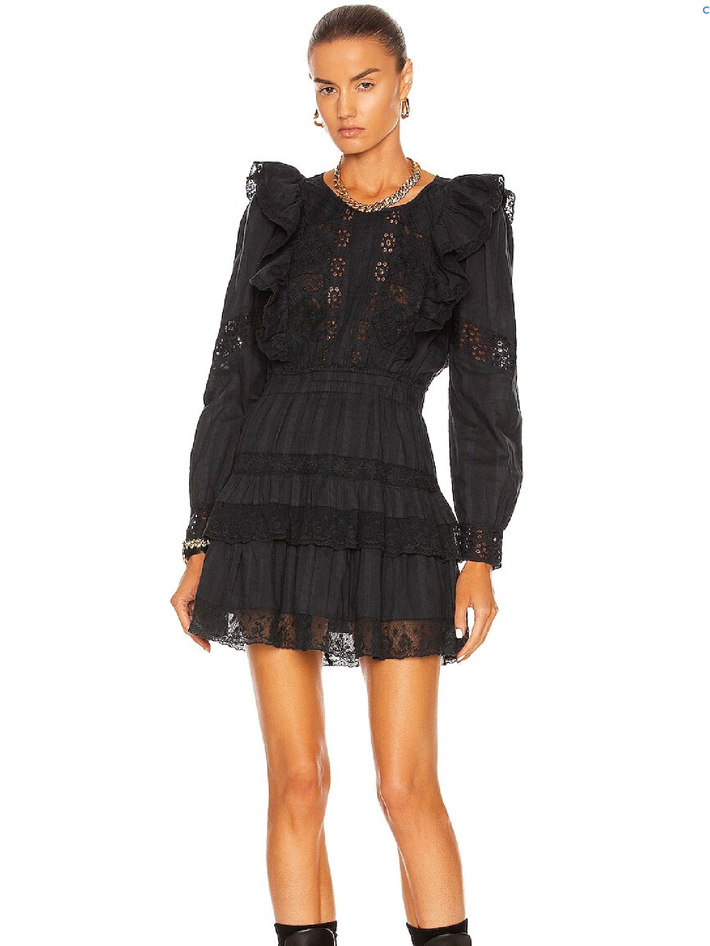 LOVESHACKFANCY Santorini Dress, SMALL