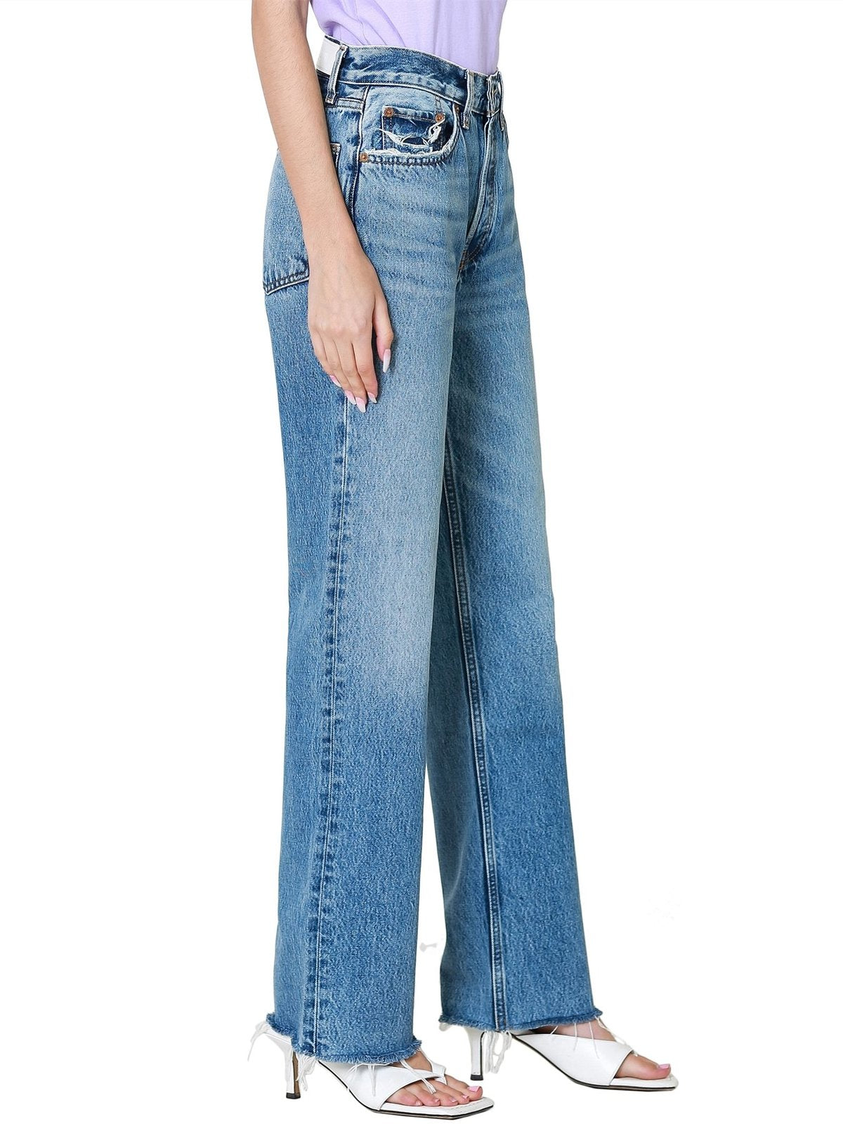 REDONE Comfy 90's Jeans | Chilled Indigo, size 28