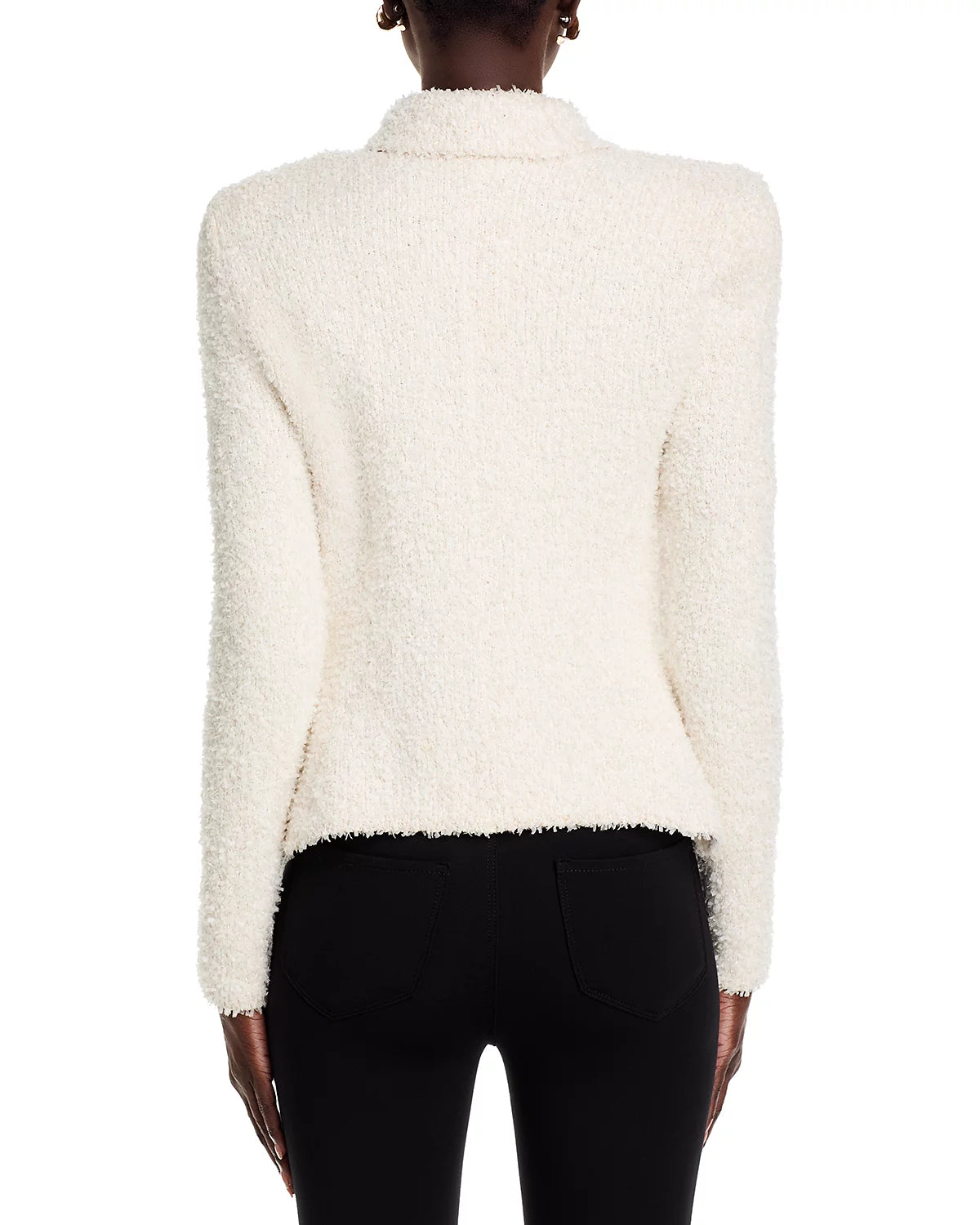 L'AGENCE Bethany Knit Blazer, XSMALL