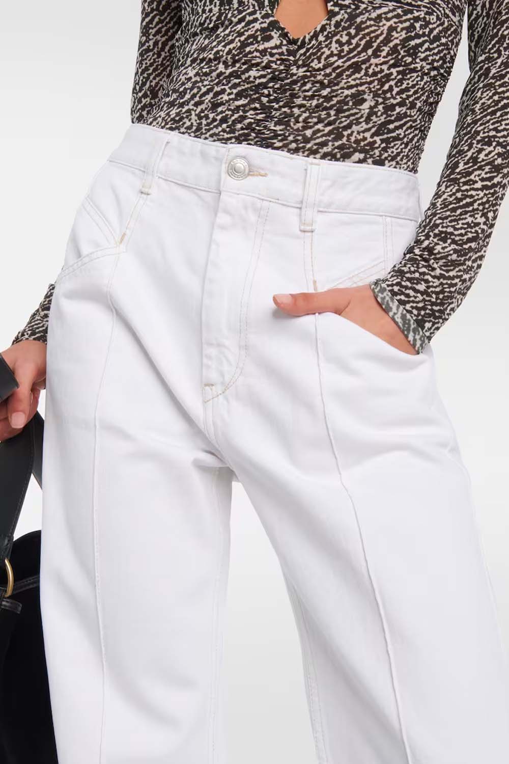 ISABEL MARANT Nadege high-rise boyfriend jeans, SIZE 34