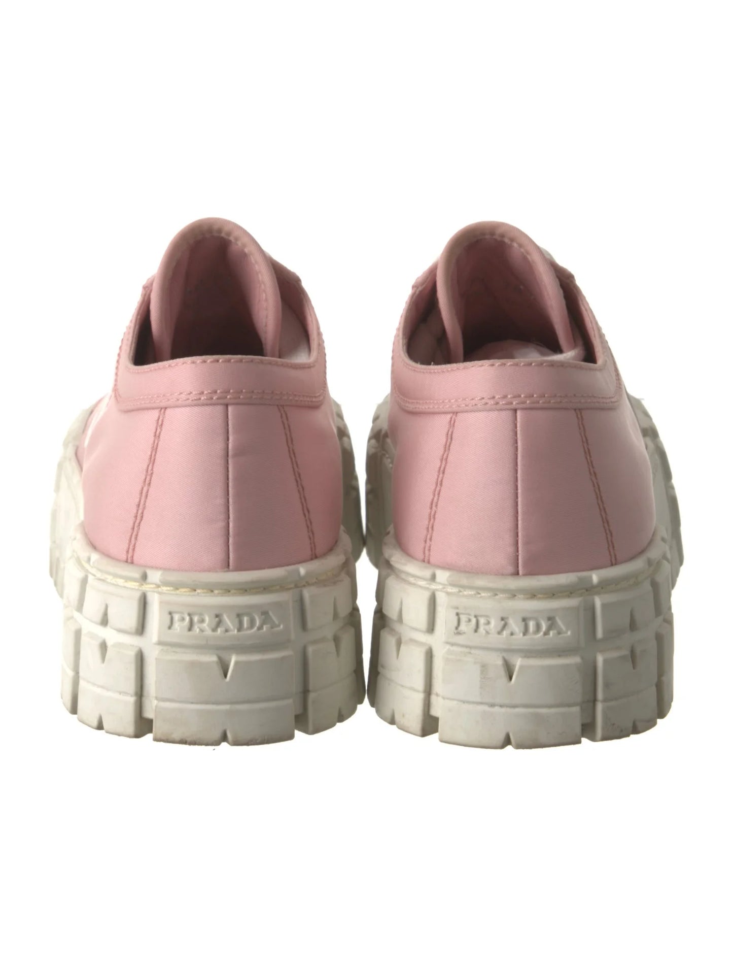 Prada Nylon Graphic Print Sneakers
Women's Size: 8.5