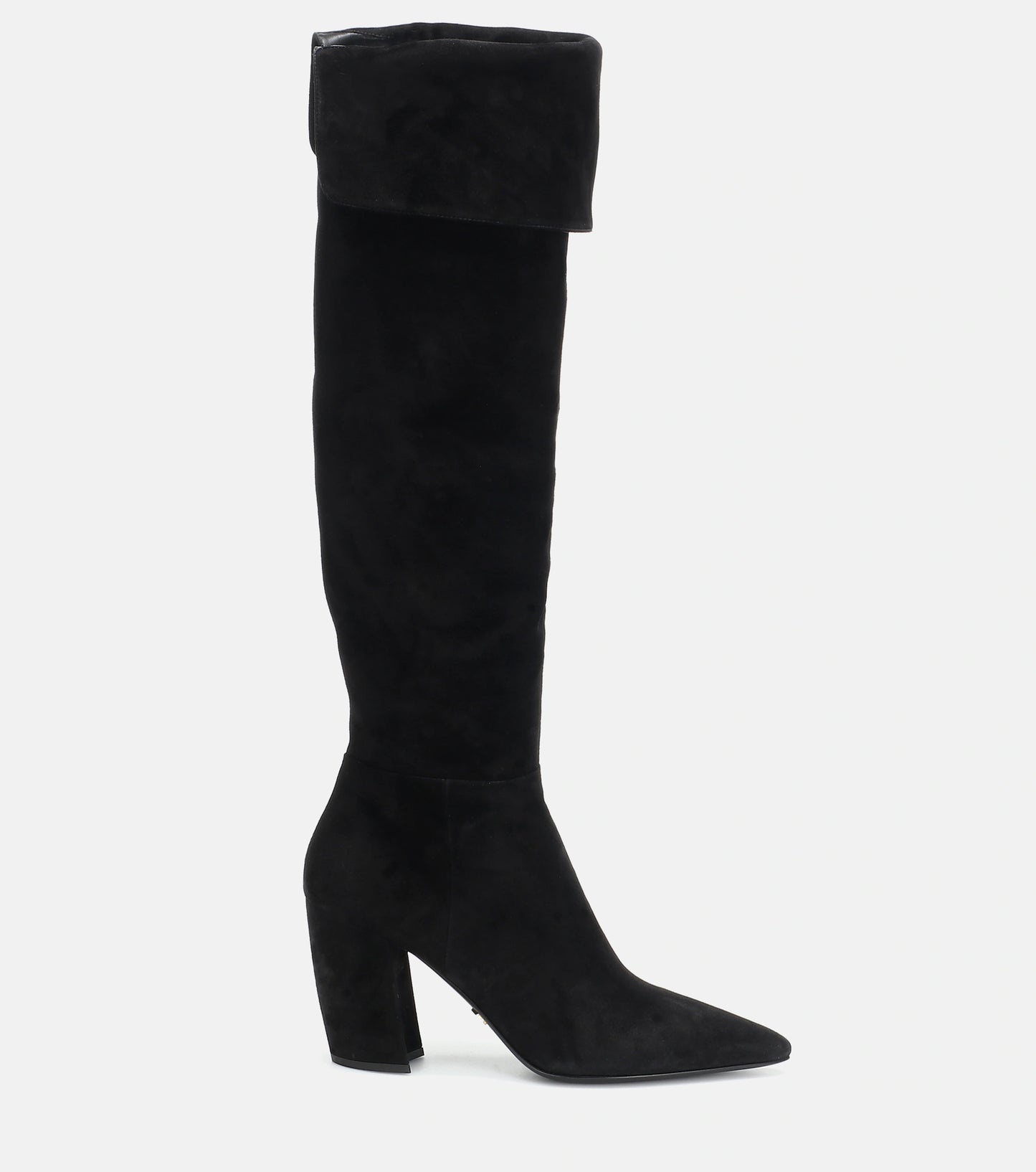 PRADA OVER THE KNEE SUEDE BOOTS, SIZE 36.5