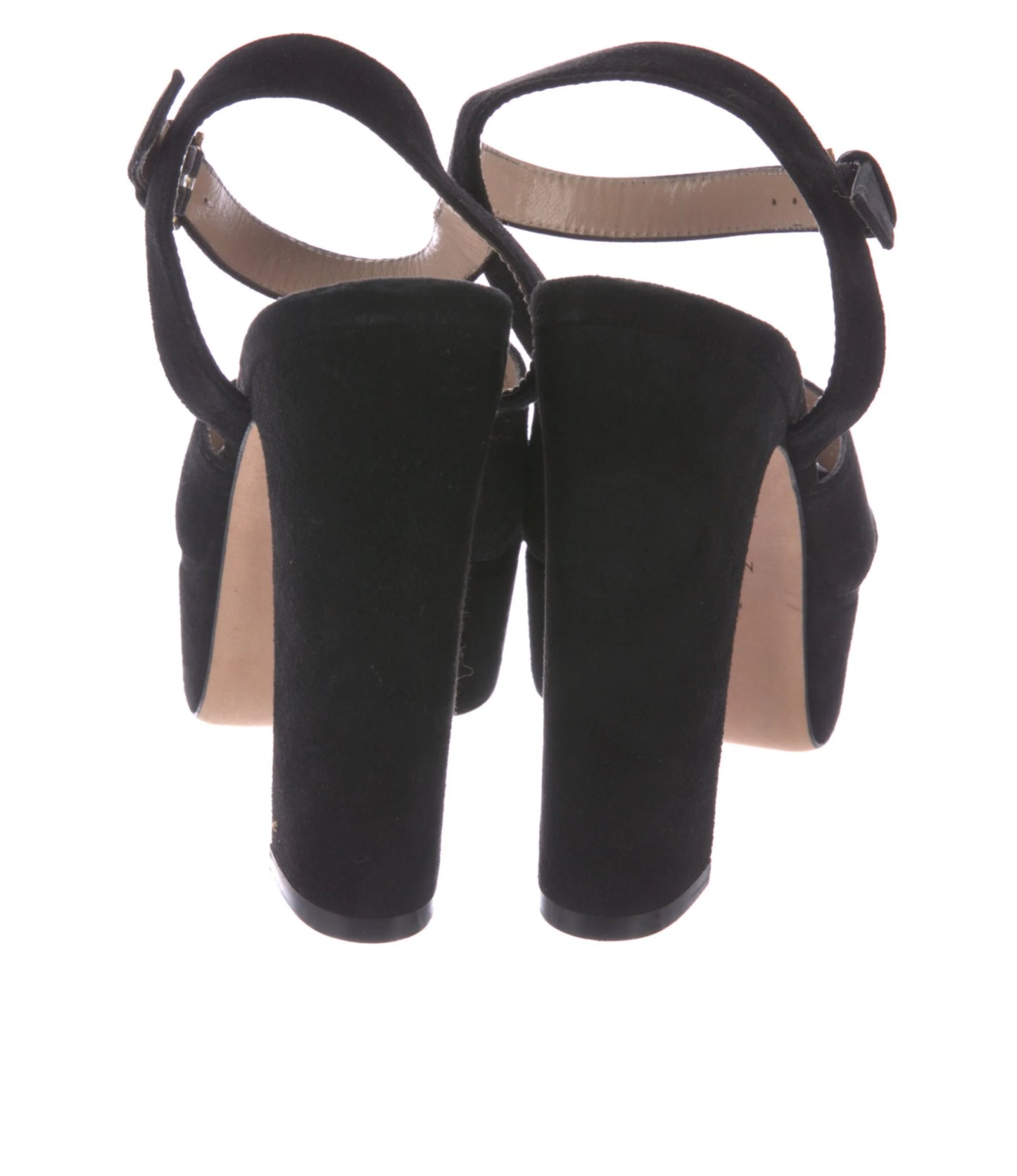 STUART WEITZMAN Suede Sandals Size: 5.5