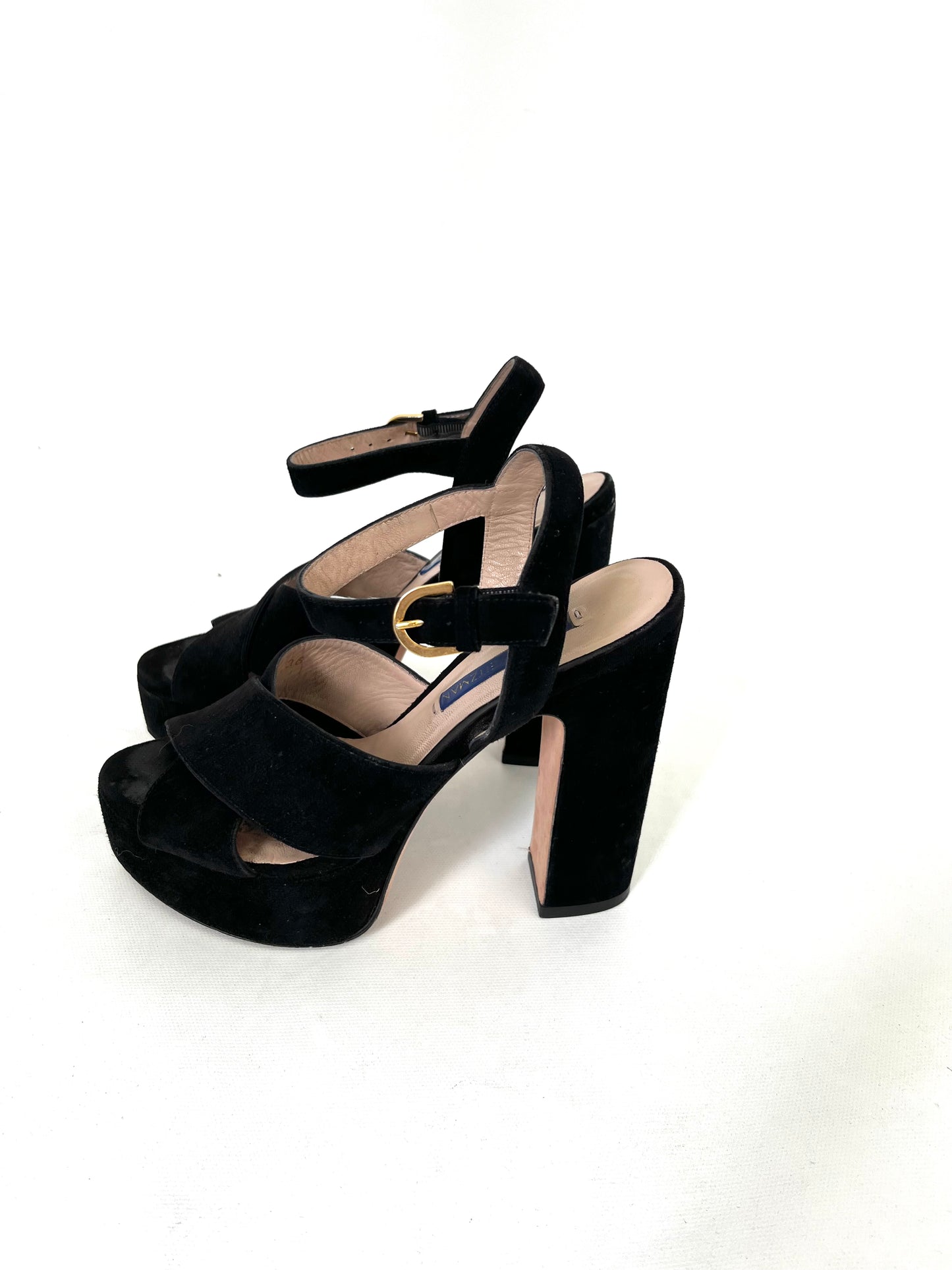 STUART WEITZMAN Suede Sandals Size: 5.5
