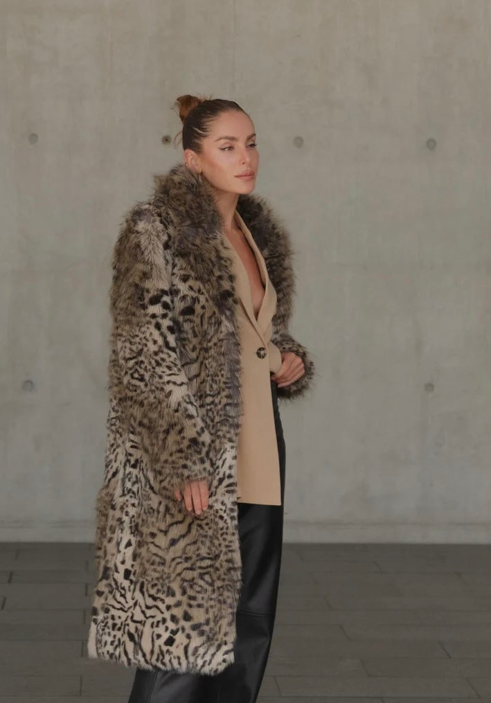 Unreal Fur KEEP FAUX FUR COAT, SMALL