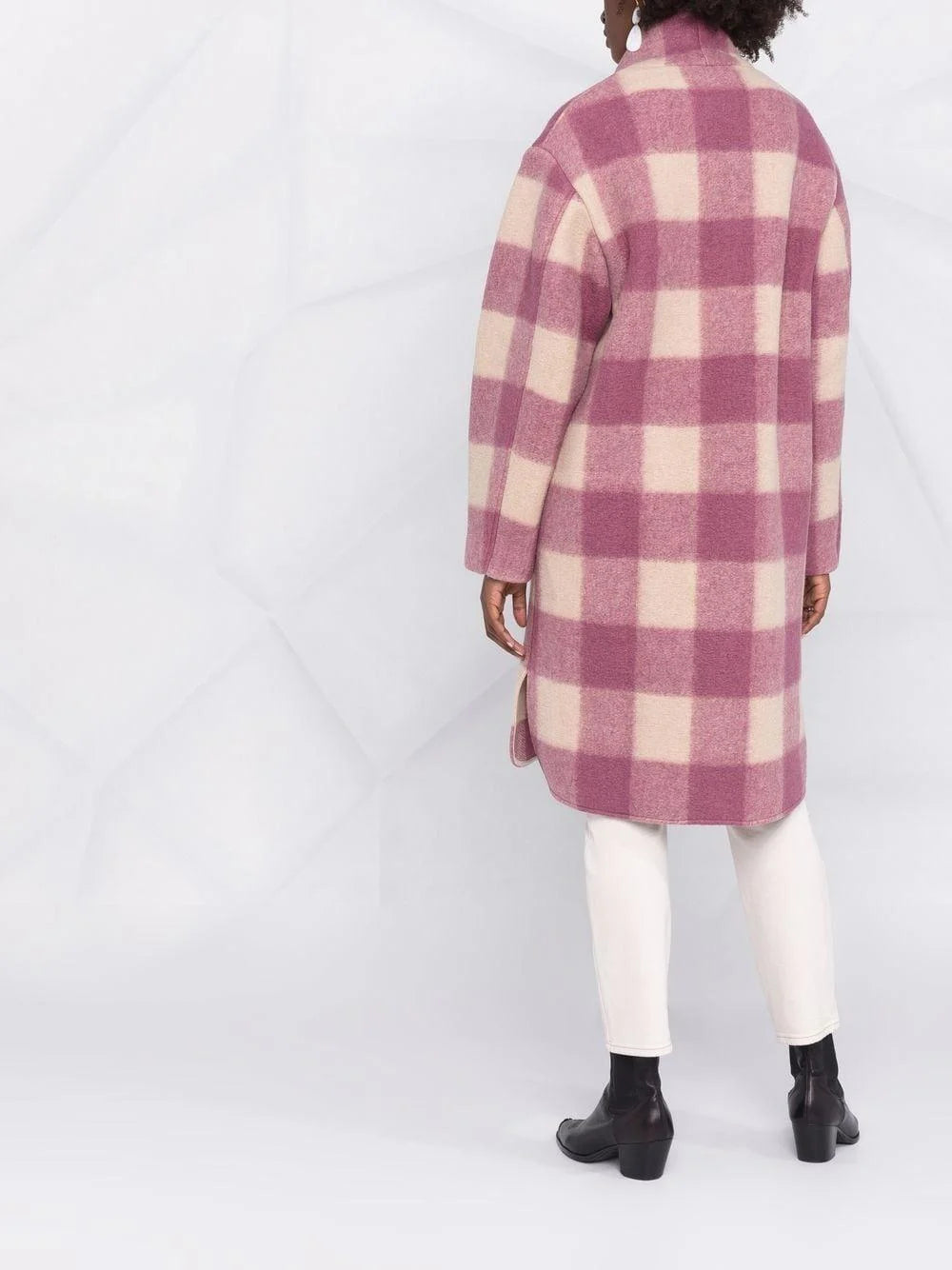 Isabel Marant Etoile Gabriel Coat In Rosewood, SIZE 34