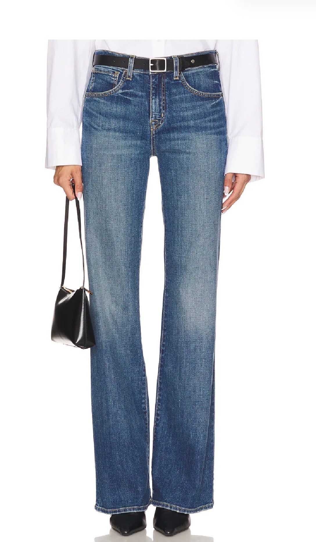 NILI LOTAN Celia Classic Wash Jeans, SIZE 26