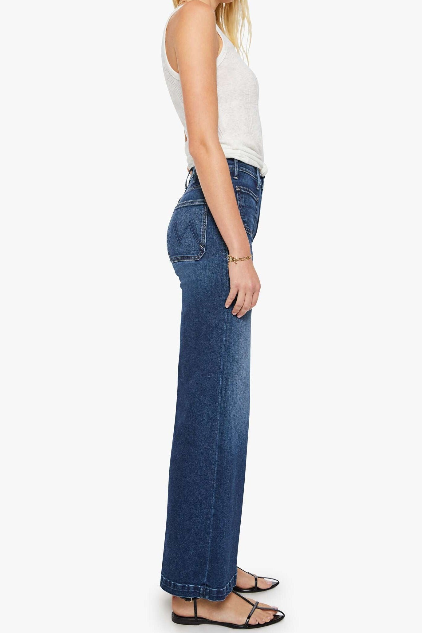 MOTHER NWT The Patch Pocket Rambler Zip Sneak Jeans , SIZES 29, 31,32, 33