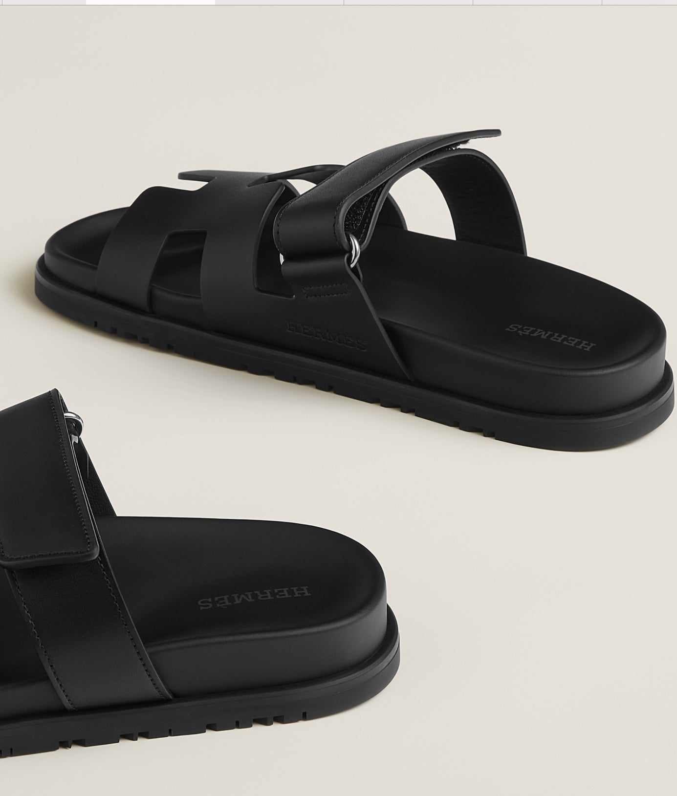HERMES Chypre sandal, SIZE 39