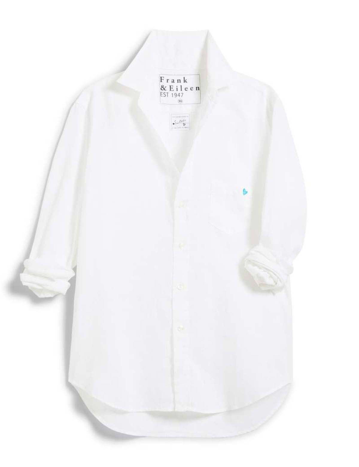 FRANK & EILEEN Italian linen shirt, size small ￼