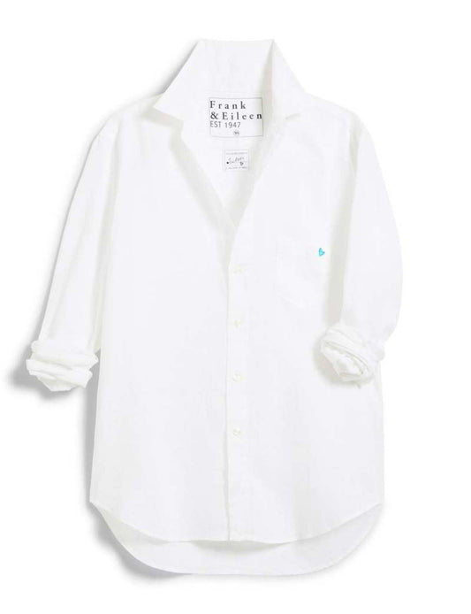 FRANK & EILEEN Italian linen shirt, size small ￼