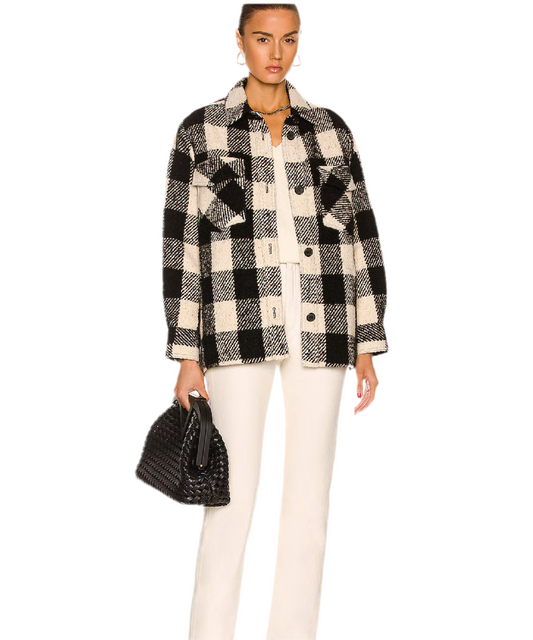 NILI LOTAN Lenore Barn Coat, Medium