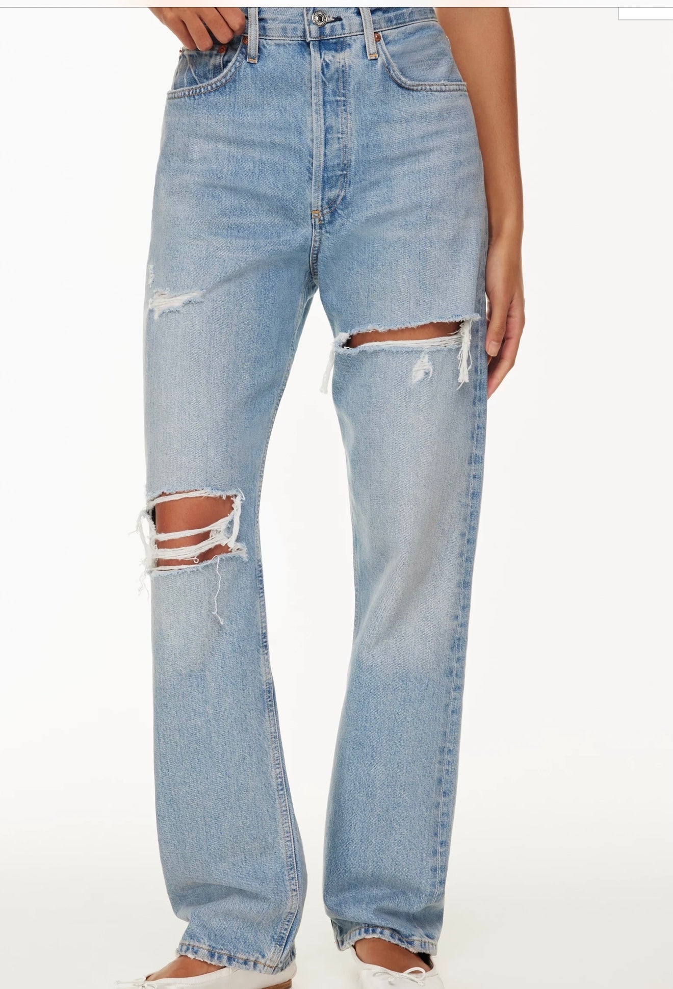 CITIZENS OF HUMANITY
Eva distressed jeans, SIZE 26