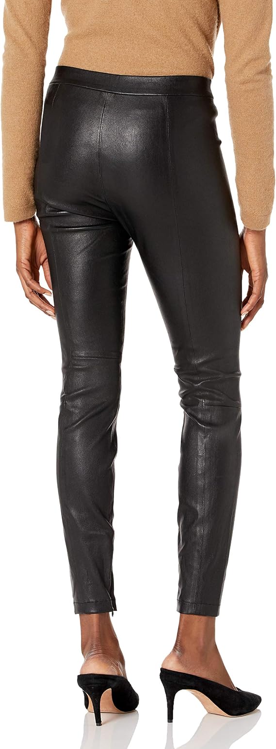 Vince slim lambskin leather pants, Medium
