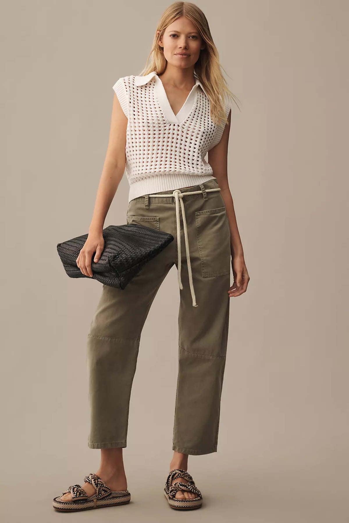 Velvet Take knit Henley top, Small