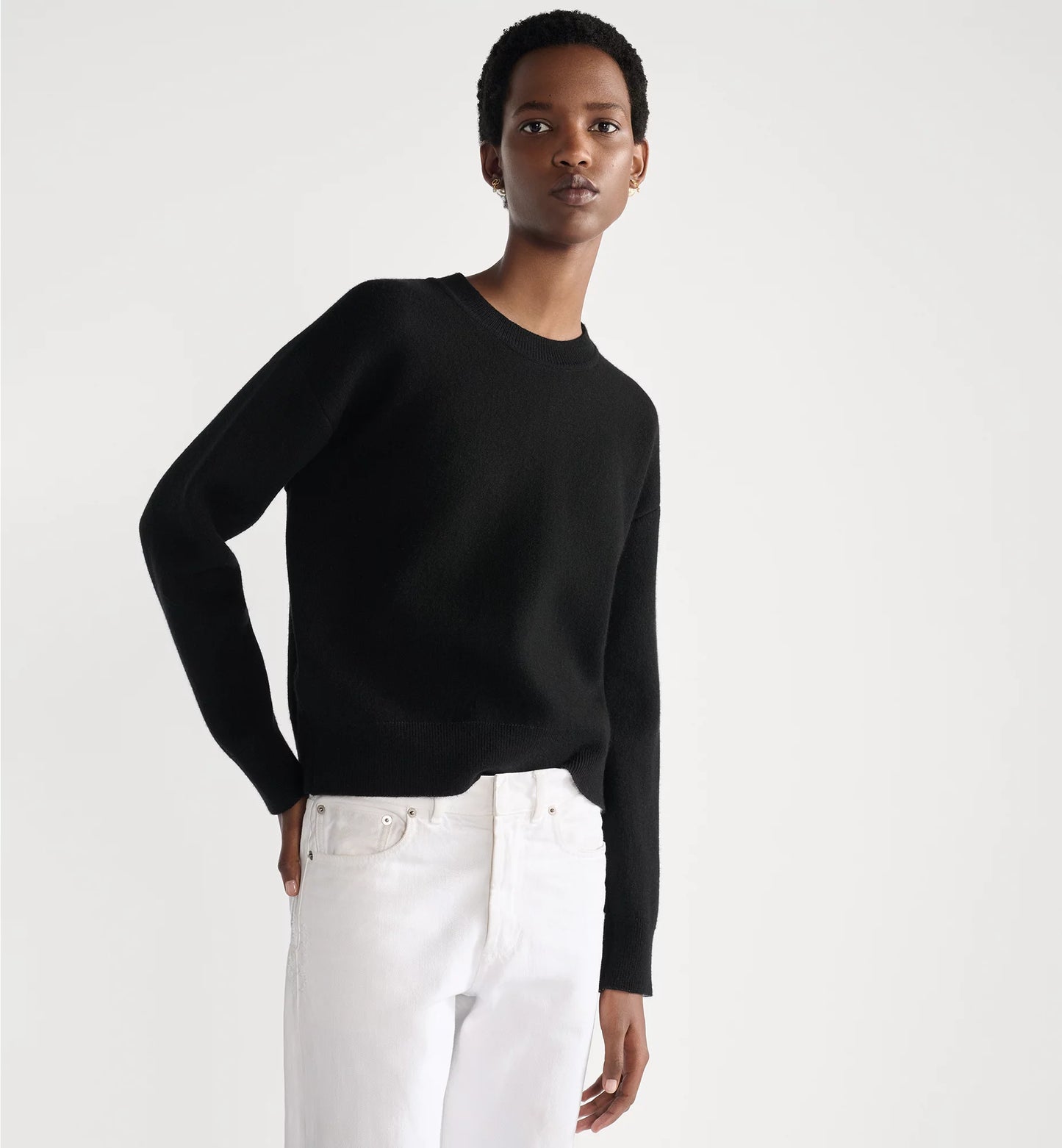 Dior J'Adior 8 Boxy Sweater
Black Cashmere, SIZE 8
