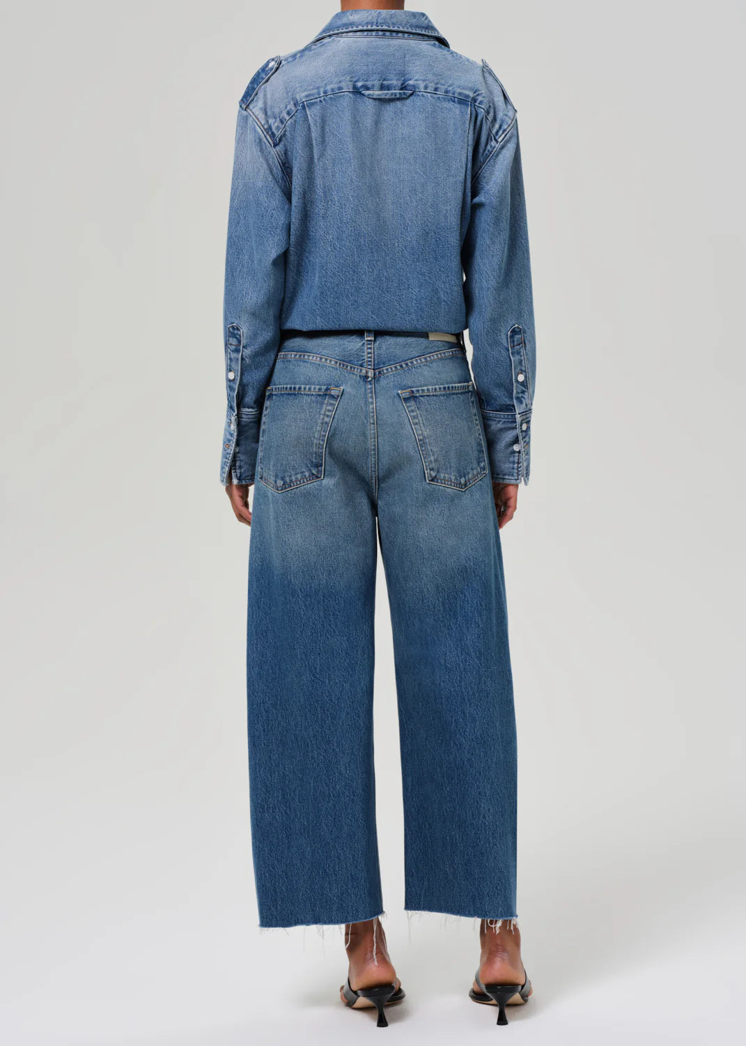 Citizens of humanity AYLA Raw Hem Jeans, Size 24