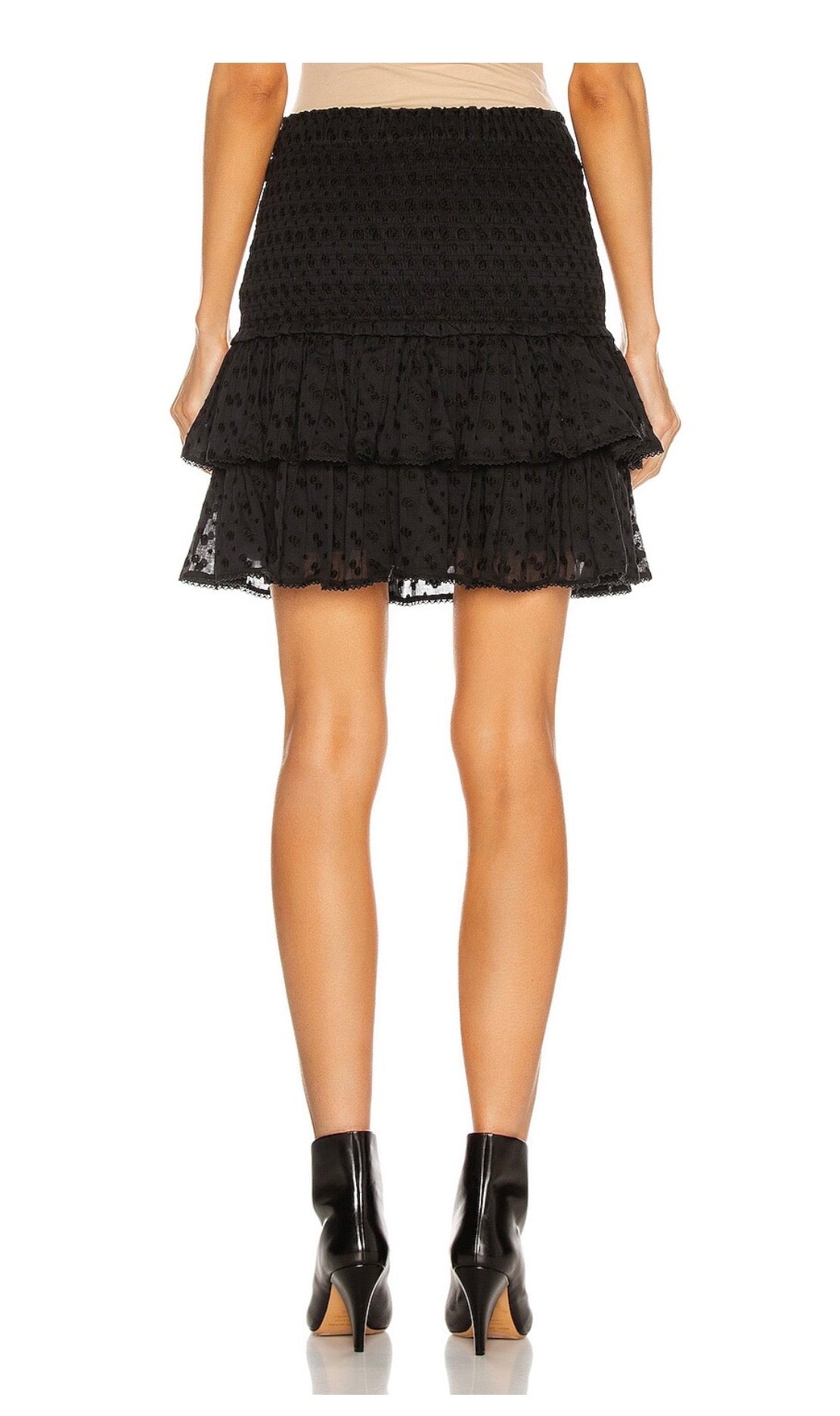 ISABEL MARANT ETOILE Tinaomi Skirt in Black, Size 34