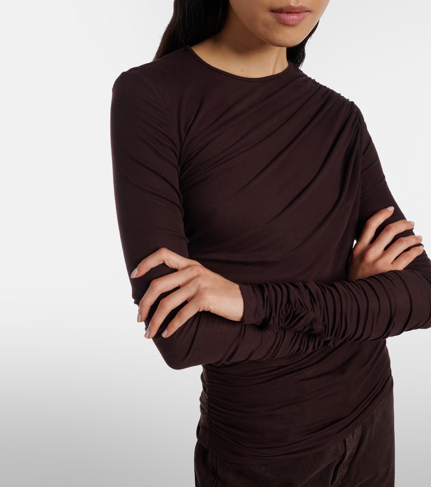 Agolde The Tania Twist top, XSMALL