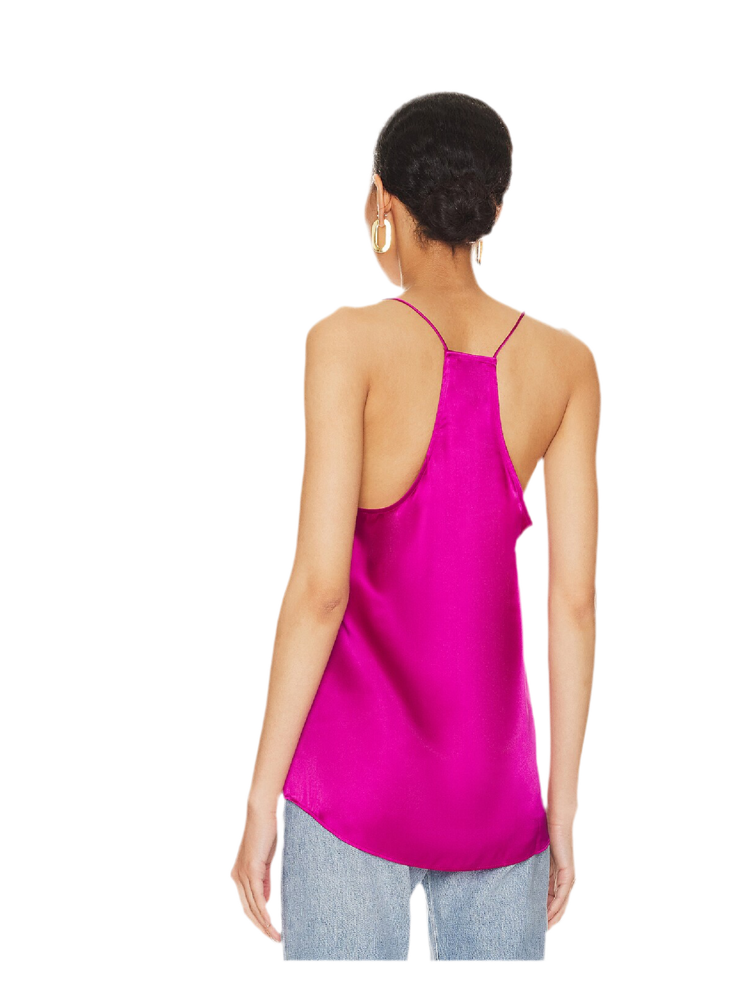 CAMI NYC The Racer Cami, Dahlia, XSMALL