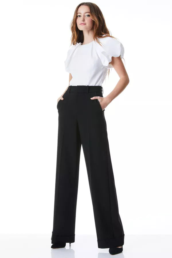 Alice & Olivia CICI bubble top, Small
