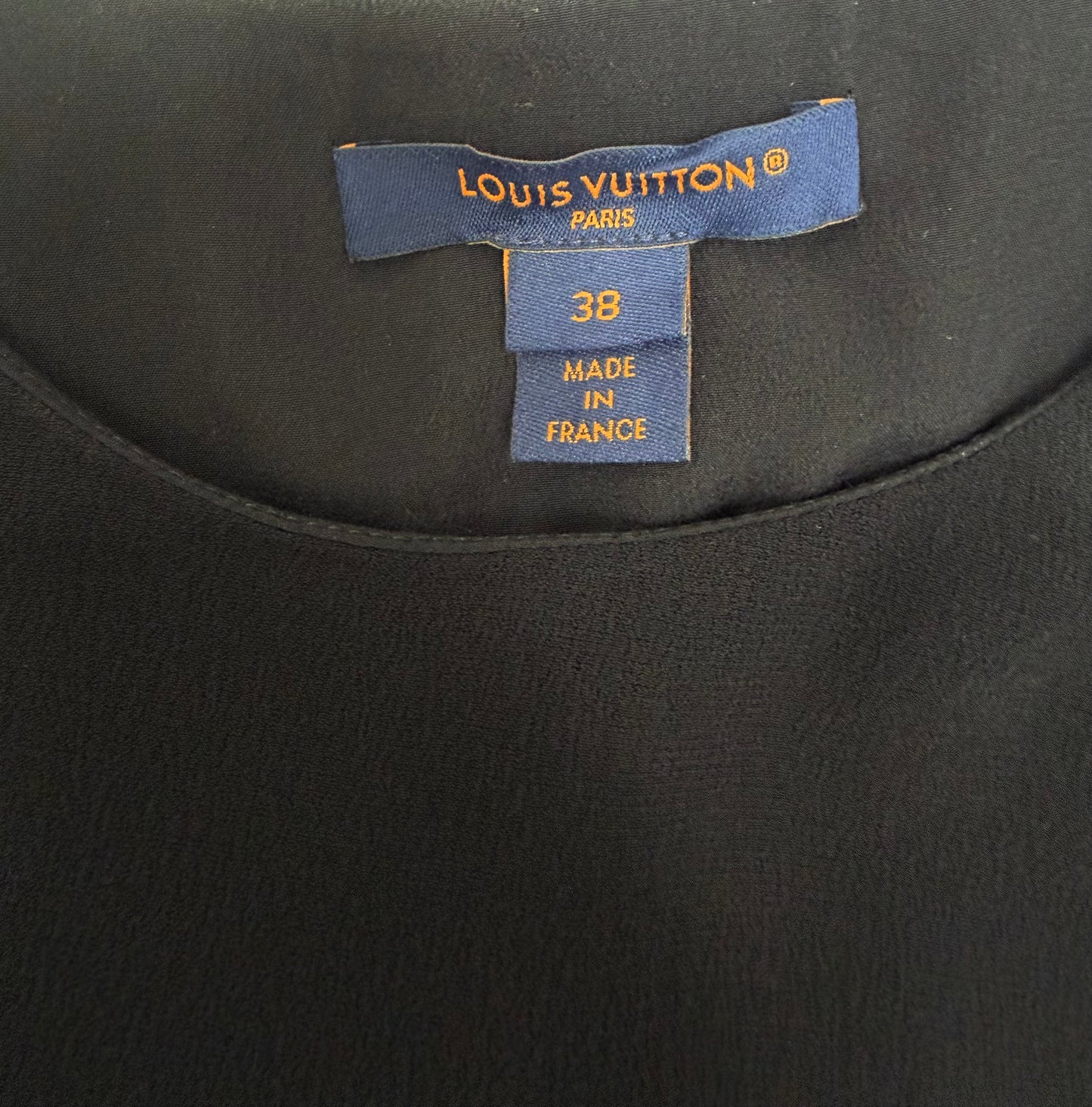 LOUIS VUITTON RUNWAY 2024 Tailored Layer Dress, size 38