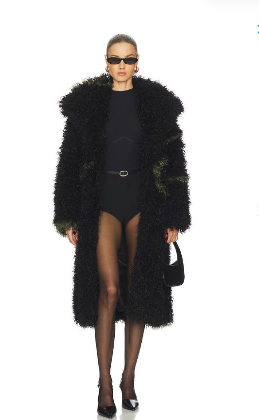 Fleur du Mal Hourglass Rib Longsleeve Bodysuit, Small
