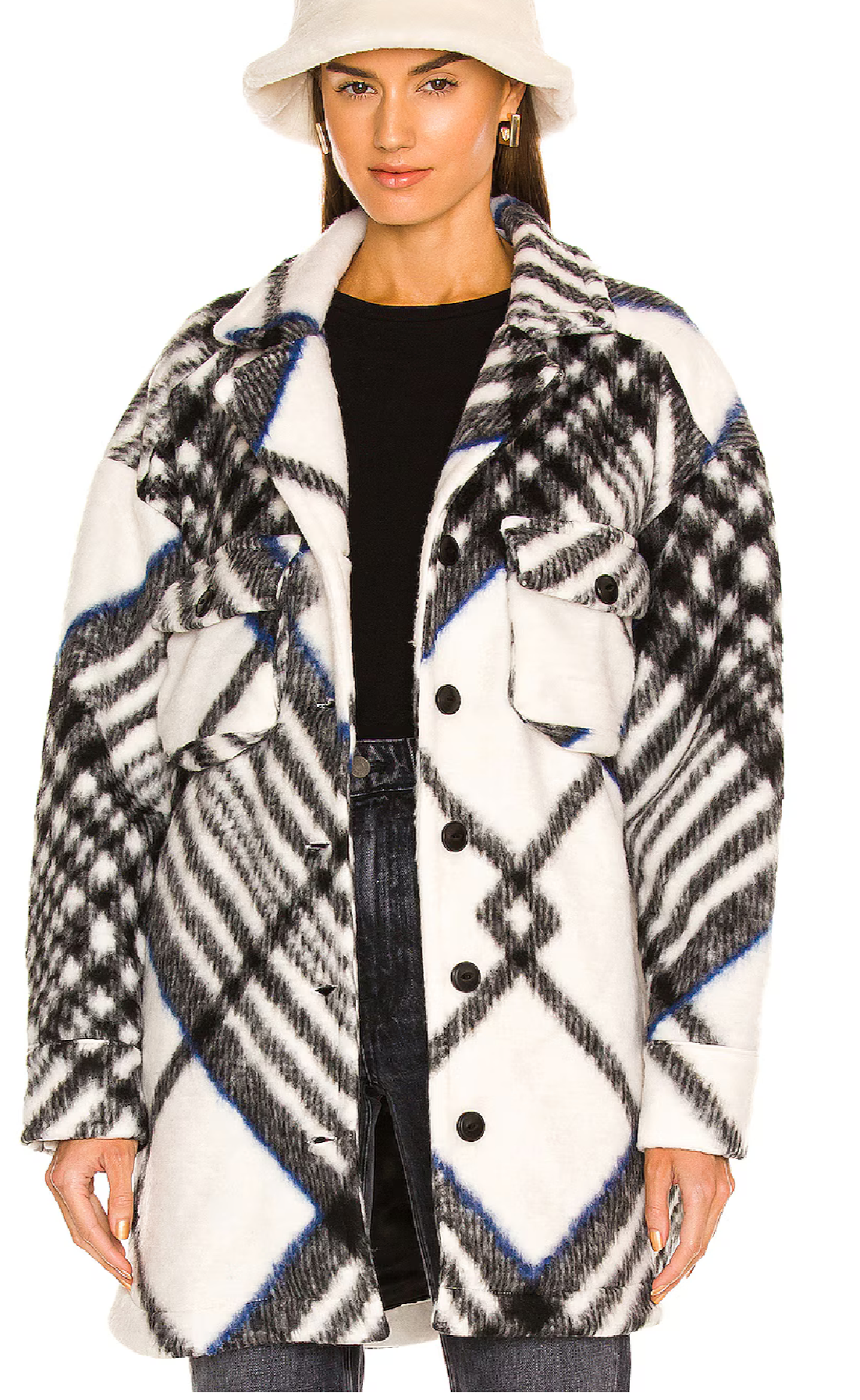 ANINE BING Oakley Jacket, XSMALL OVERSIZED