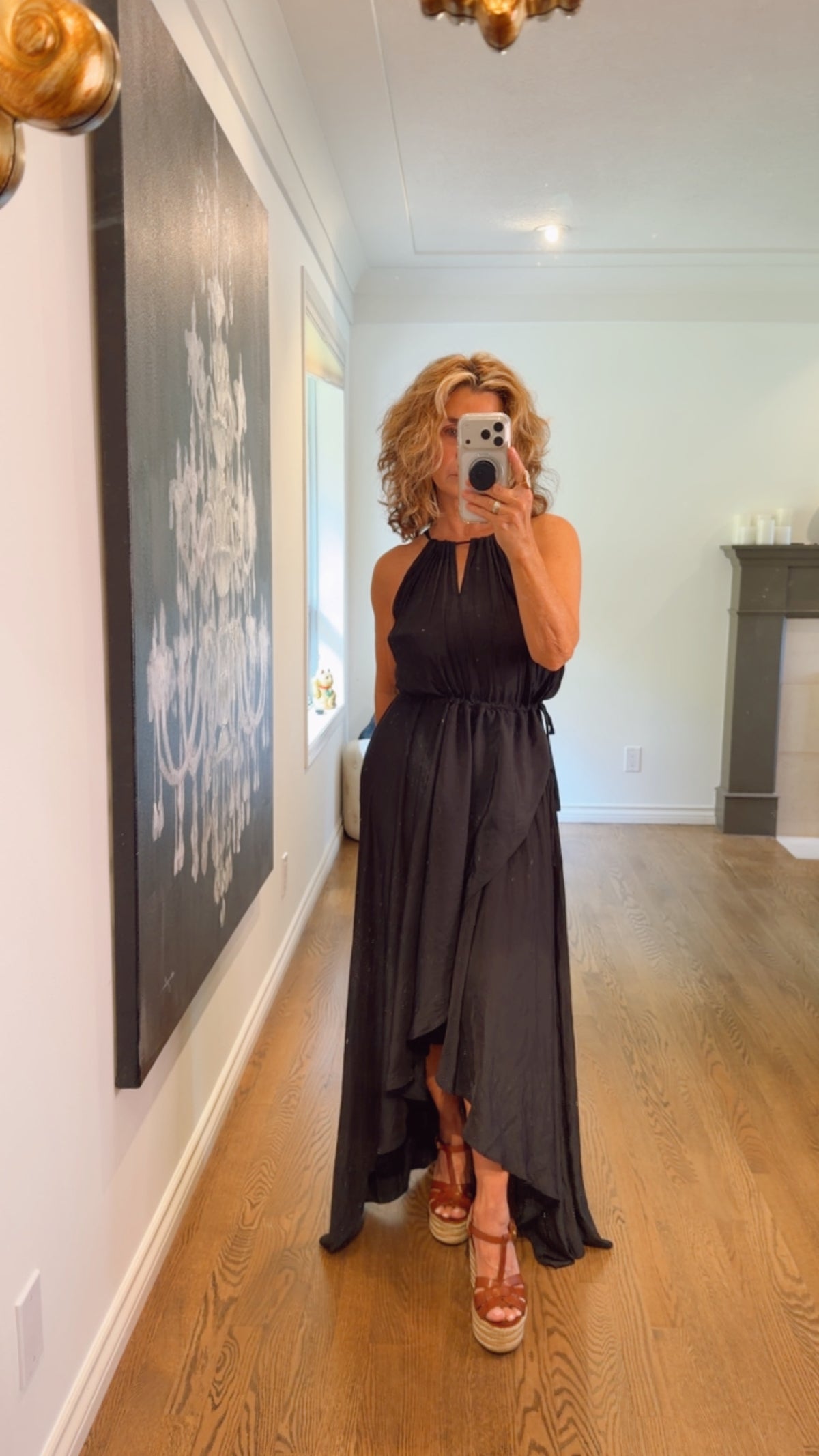 calypso st barth maxi dress St. Sarah black dress, Small Elegant Dresses Party Dresses women’s evening gown 100% linen Maxi length SIZING GUIDE:TRUE TO SIZE.