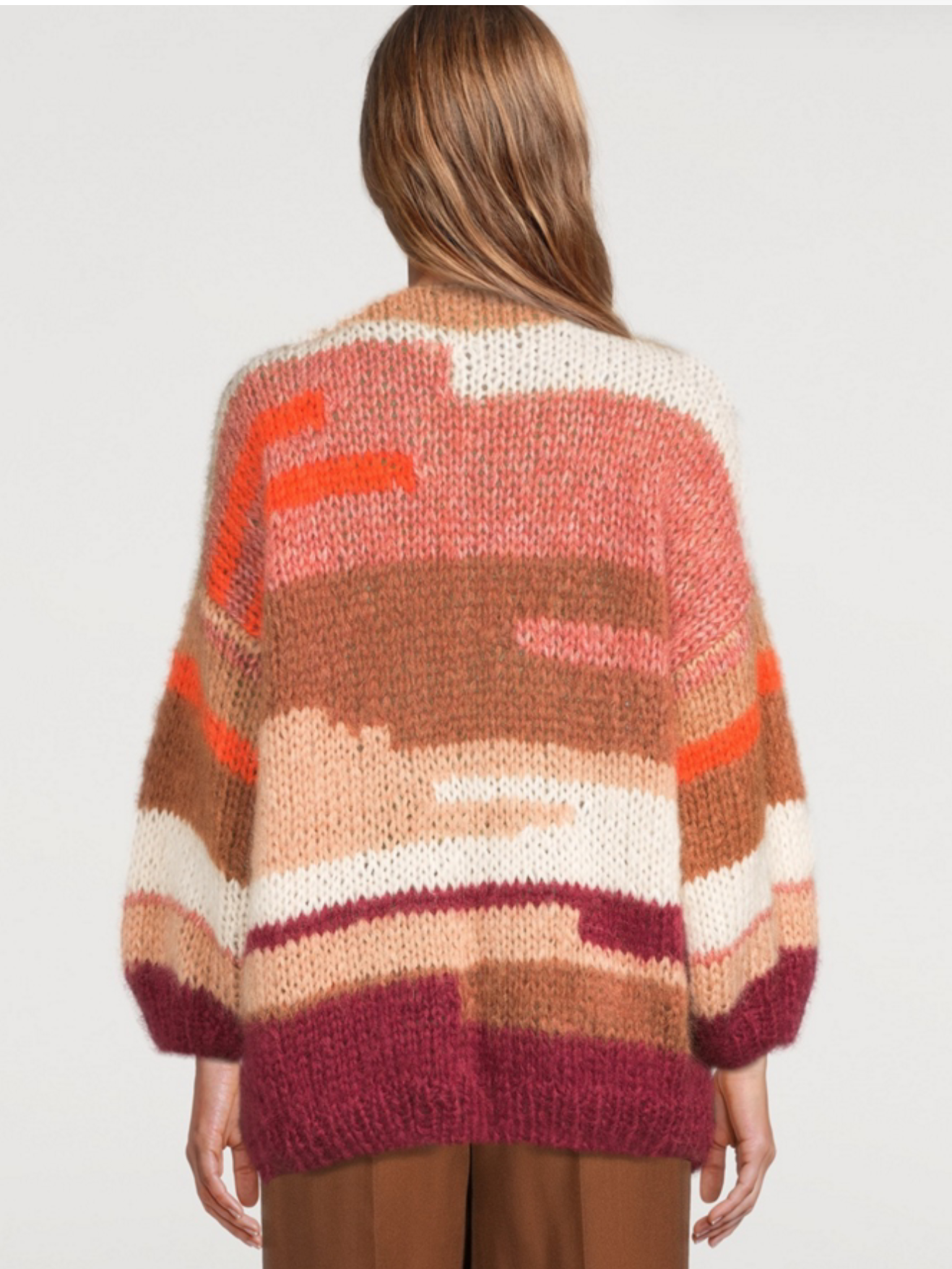 MAIAMI Jennifer's Big Mohair Cardigan, One Size