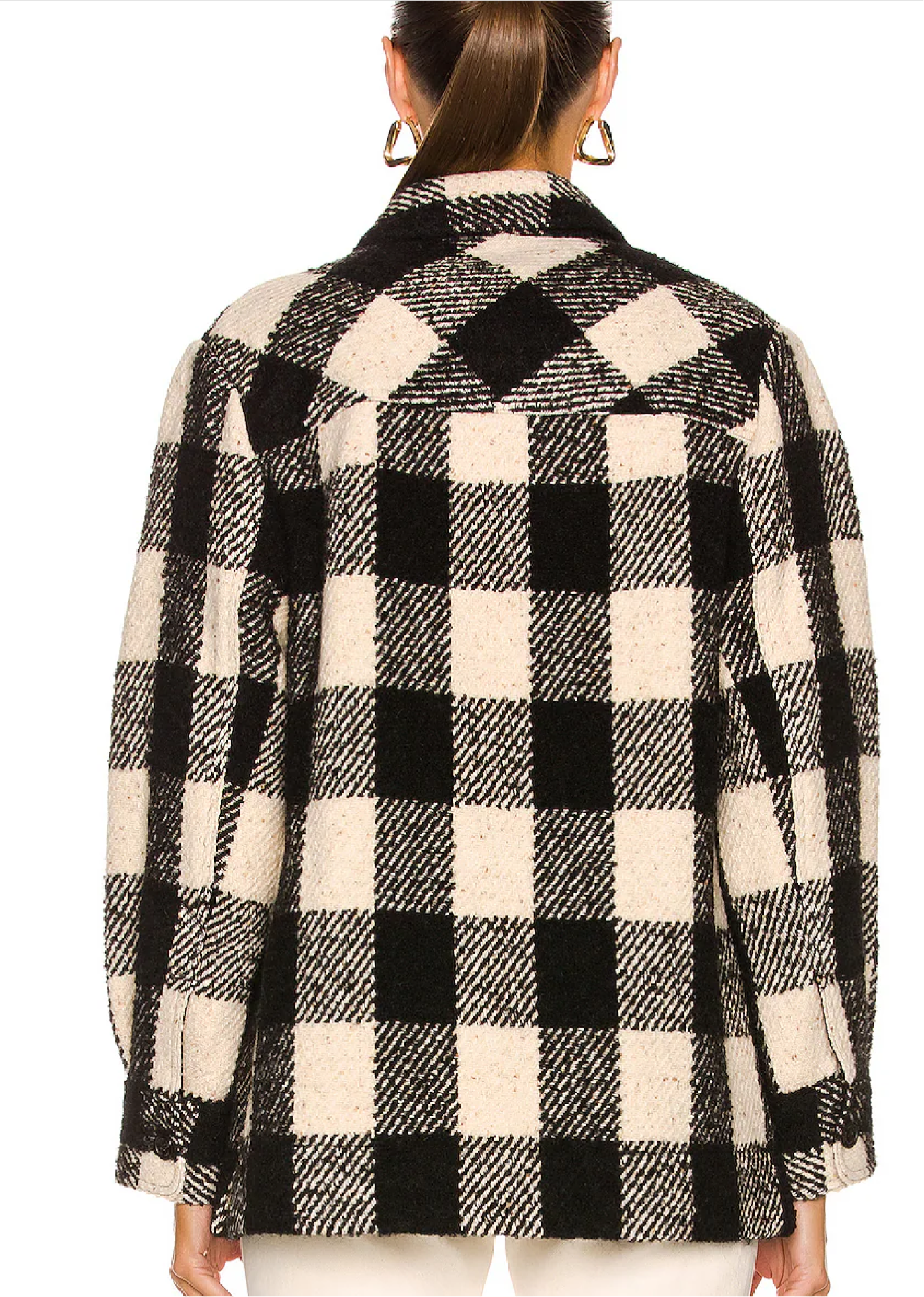 NILI LOTAN Lenore Barn Coat, Medium