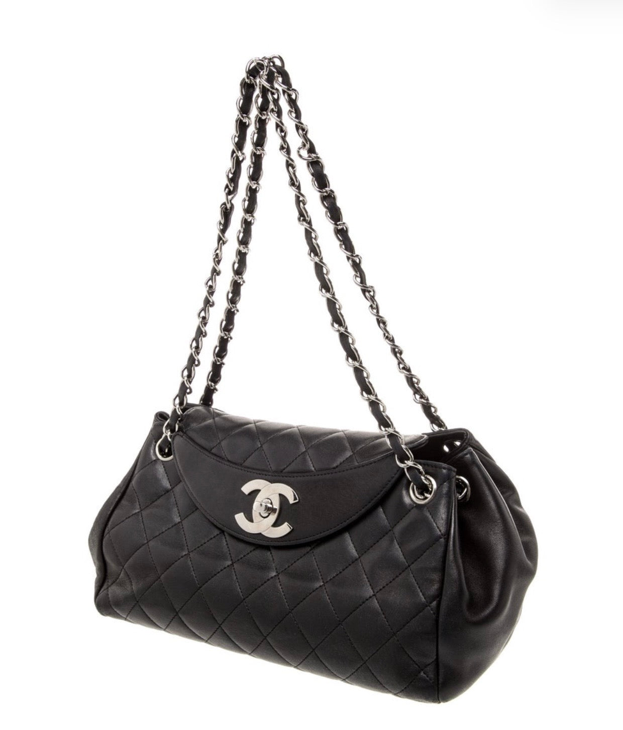 Chanel Medium Single Accordion Flap Bag