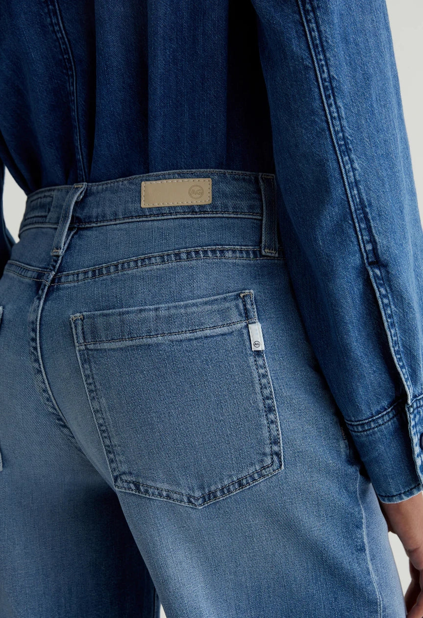 AG JEANS Stella Low Slung Palazzo, SIZE 25