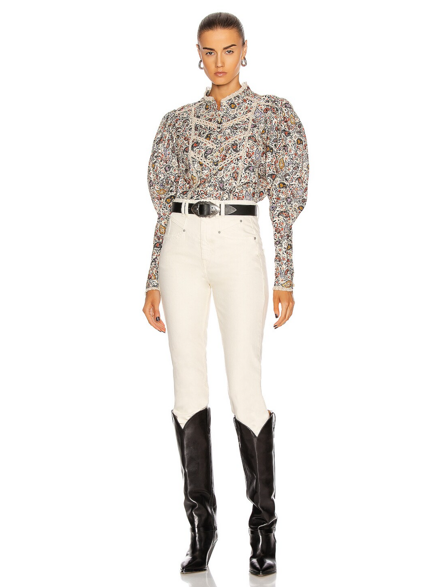 Isabel Marant Etoile Reafi Blouse, SIZE 34