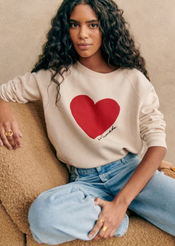 SEZANE LA CHAMADE SWEATSHIRT, SMALL