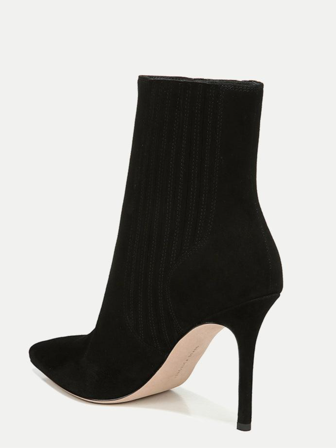 Veronica Beard black suede boots Size 6.5 ￼