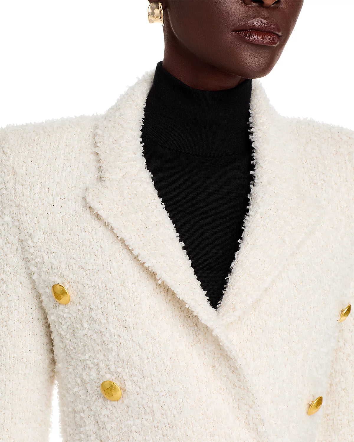 L'AGENCE Bethany Knit Blazer, XSMALL