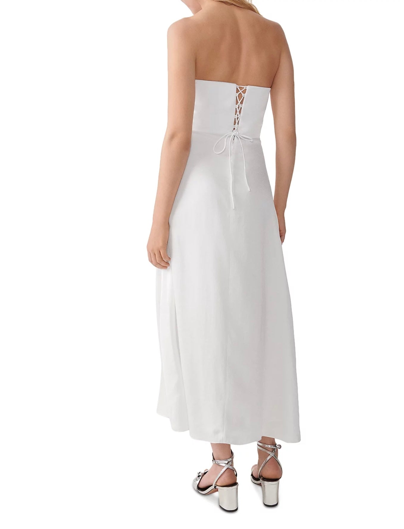 Ba&sh Strapless Midi Dress, Medium