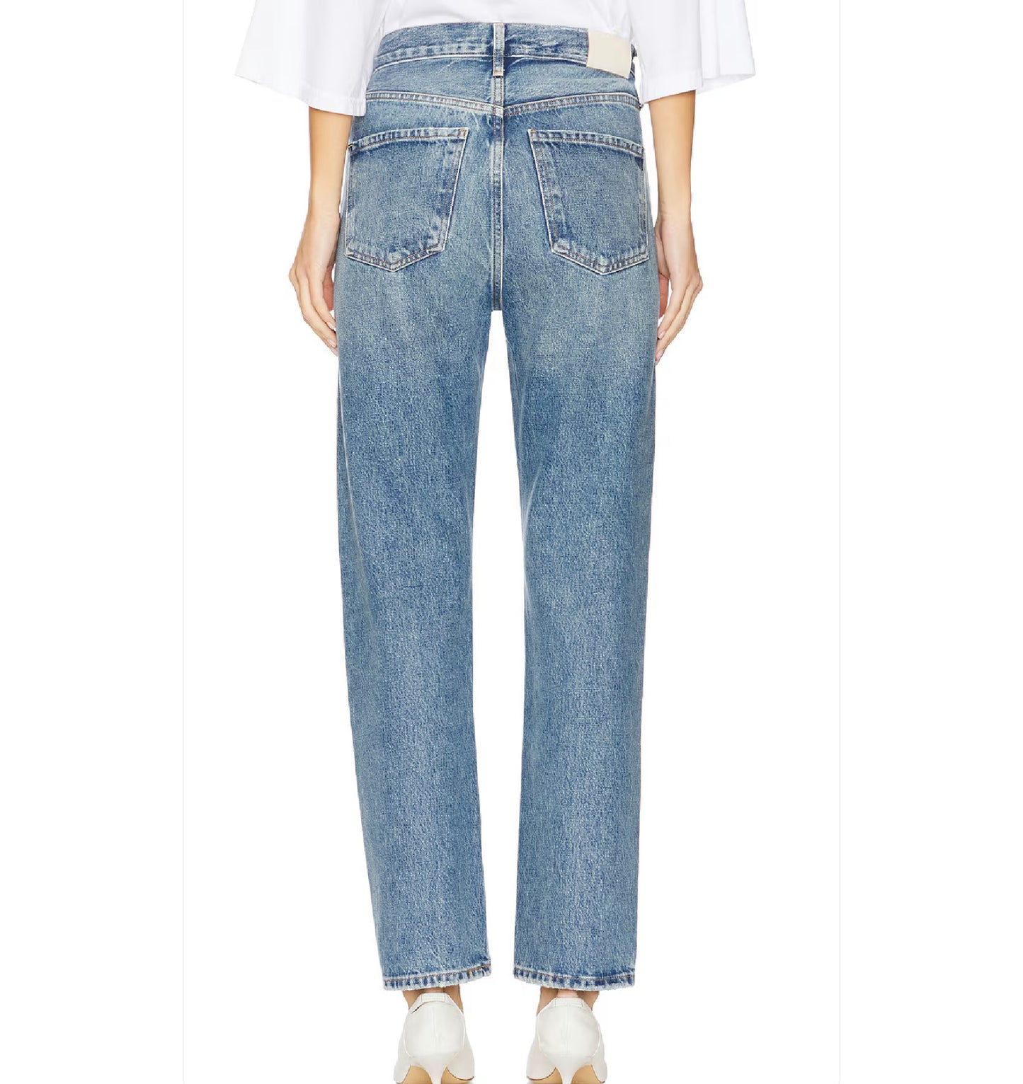 Citizens of Humanity Blaine High Rise Straight Jeans, Size 24