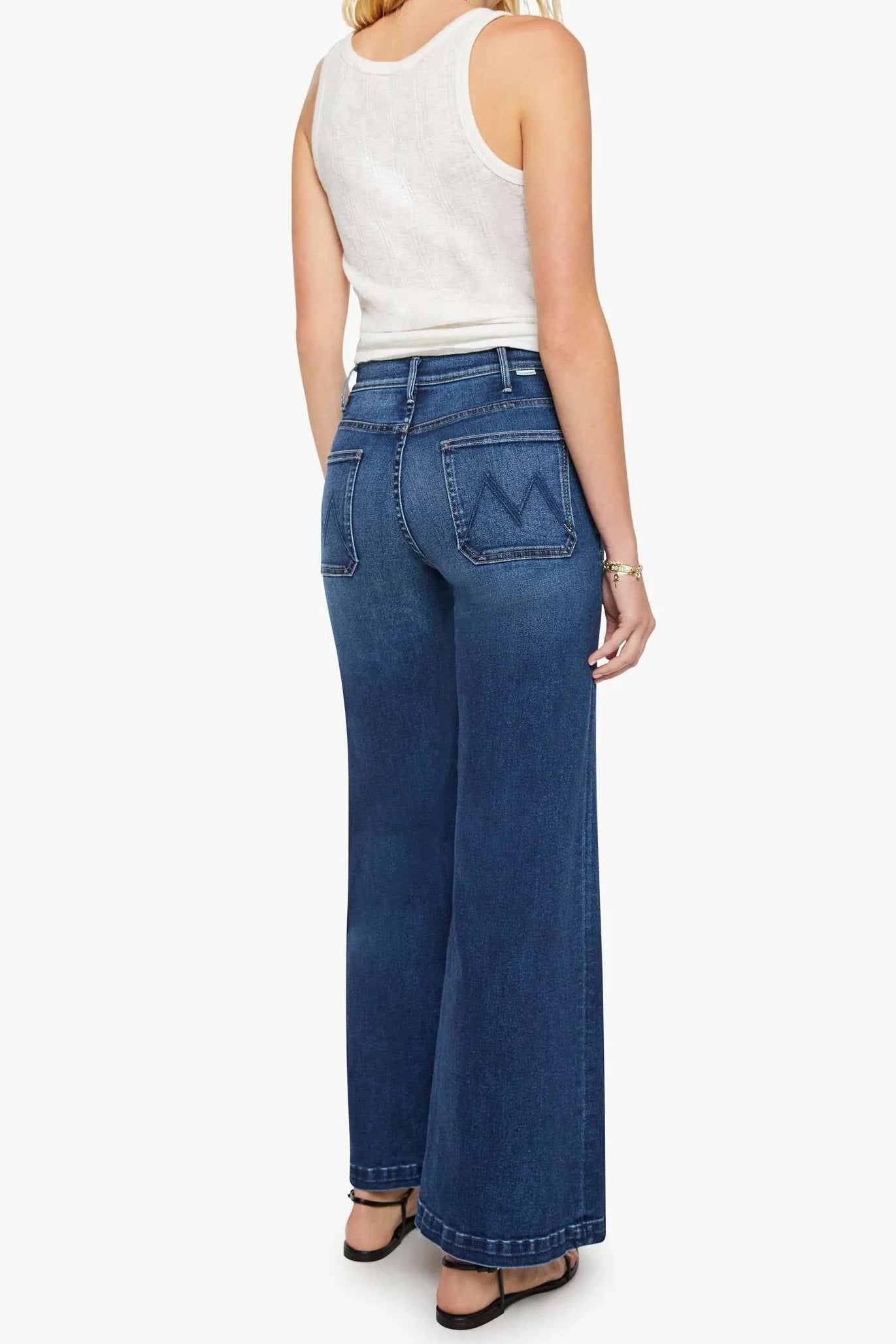 MOTHER NWT The Patch Pocket Rambler Zip Sneak Jeans , SIZES 29, 31,32, 33